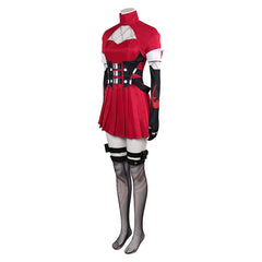 Mv Rivals (2024) Psylocke Blood Hunter Red Dress Set Outfits Cosplay Costume
