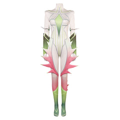 Mv Rivals (2025) Dagger Growth White Green Jumpsuit Set Outfits Cosplay Costume