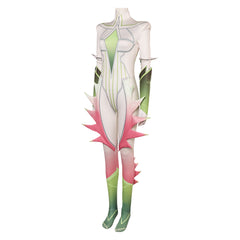 Mv Rivals (2025) Dagger Growth White Green Jumpsuit Set Outfits Cosplay Costume