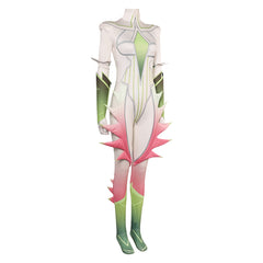 Mv Rivals (2025) Dagger Growth White Green Jumpsuit Set Outfits Cosplay Costume