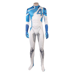 Mv Rivals (2025) Human Torch White Jumpsuit Outfits Cosplay Costume