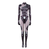 Mv Rivals (2025) Invisible Woman Black Fishnet Jumpsuit Outfits Cosplay Costume