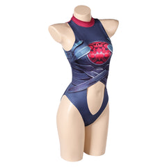Mv Rivals (2025) Invisible Woman Susan Storm Malice Swimsuit Outfits Cosplay Costume - Coshduk