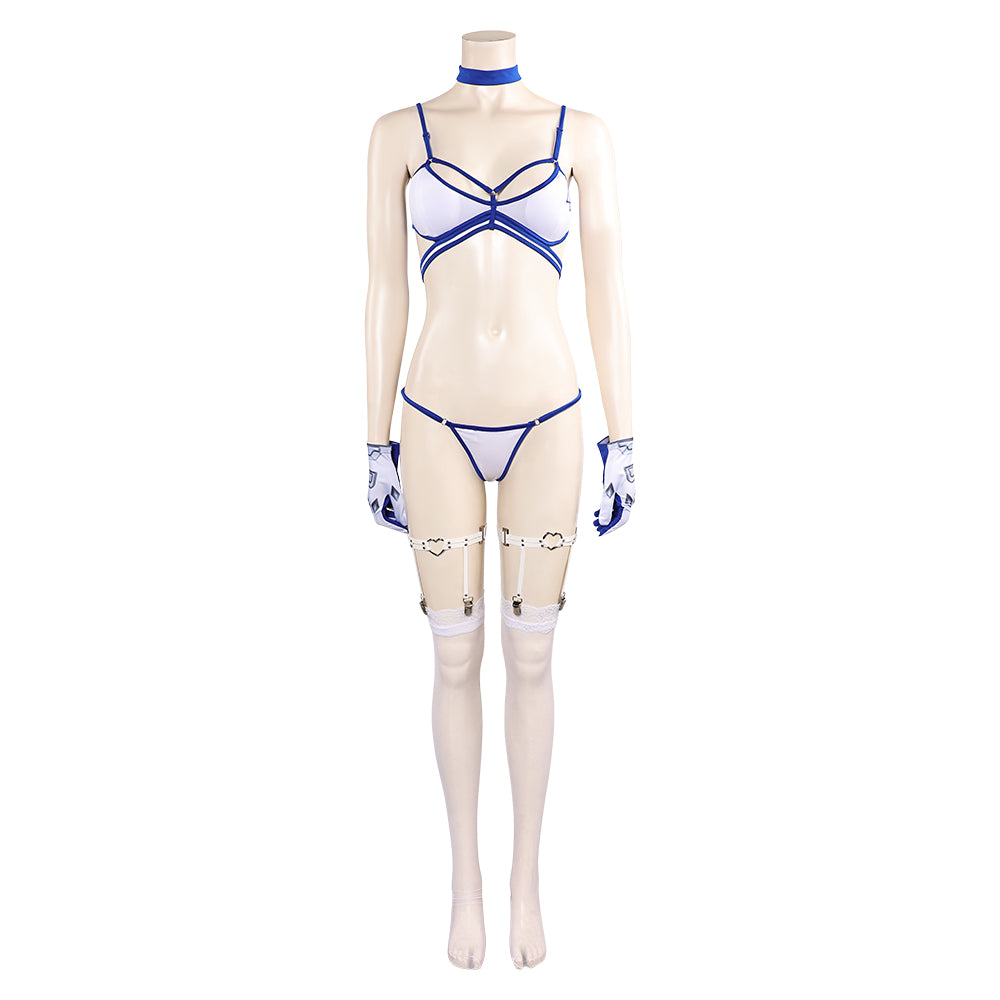 Mv Rivals (2025) Invisible Woman Susan Storm Swimsuit Bikinis Outfits Cosplay Costume