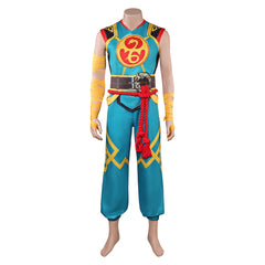 Mv Rivals (2025) Iron Fist Blue Green Set Outfits Cosplay Costume