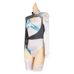 Mv Rivals (2025) Luna Snow Summer Black White Swimsuit Set Outfits Cosplay Costume