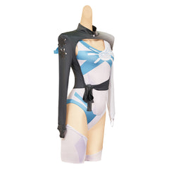 Mv Rivals (2025) Luna Snow Summer Black White Swimsuit Set Outfits Cosplay Costume