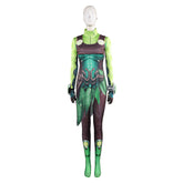 Mv Rivals (2025) Mantis Green Jumpsuit Outfits Cosplay Costume Carnival Suit