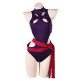 Mv Rivals (2025) Psylocke One Piece Purple Swimsuit Outfits Cosplay Costume