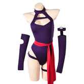 Mv Rivals (2025) Psylocke Purple Bodysuit Lingerie Sexy Outfits Cosplay Costume