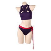 Mv Rivals (2025) Psylocke Purple Swimsuit Outfits Cosplay Costume
