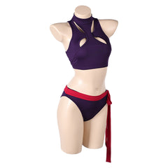Mv Rivals (2025) Psylocke Purple Swimsuit Outfits Cosplay Costume