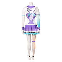 Mv Rivals Psylocke Purple Tennis Dress Set Outfits Cosplay Costume
