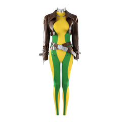 Mv Rivals Rogue Yellow Green Jumpsuit Jacket Deluxe Set Outfits Cosplay Costume