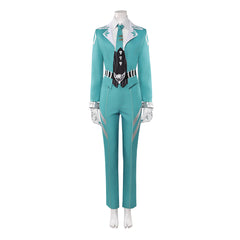 Mv Rivals White Fox Blue Suit Set Outfits Halloween Cosplay Costume
