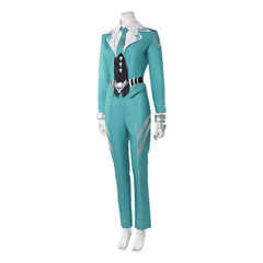 Mv Rivals White Fox Blue Suit Set Outfits Halloween Cosplay Costume