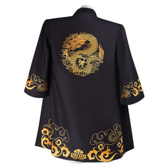 Naraka: Bladepoint Bruce Lee Lannie Yellow Black Set Outfits Cosplay Costume