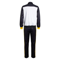 Natsuki Subaru Casual White Black Sportswear Outfits Cosplay Costume