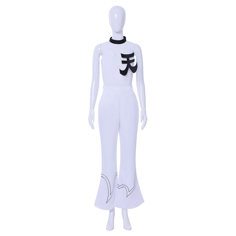 New Panty & Stocking (2025) Polyester White Set Outfits Cosplay Costume