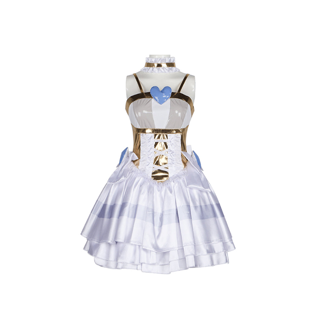 New Panty & Stocking (2025) Stocking Blue White Dress Outfits Cosplay Costume