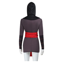Nightsisters Asajj Ventress Black Red Outfits Cosplay Costume Halloween Carnival Suit