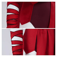 Nightsisters Merrin Red Jumpsuit Set Outfits Cosplay Costume Halloween Suit