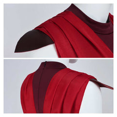 Nightsisters Merrin Red Jumpsuit Set Outfits Cosplay Costume Halloween Suit