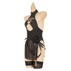 NIKKE NieR: Automata 2B Black Sexy Swimsuit Set Outfits Cosplay Costume