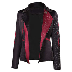 O'Dessa (2025) O'Dessa Red Black Jacket Coat Outfits Cosplay Costume