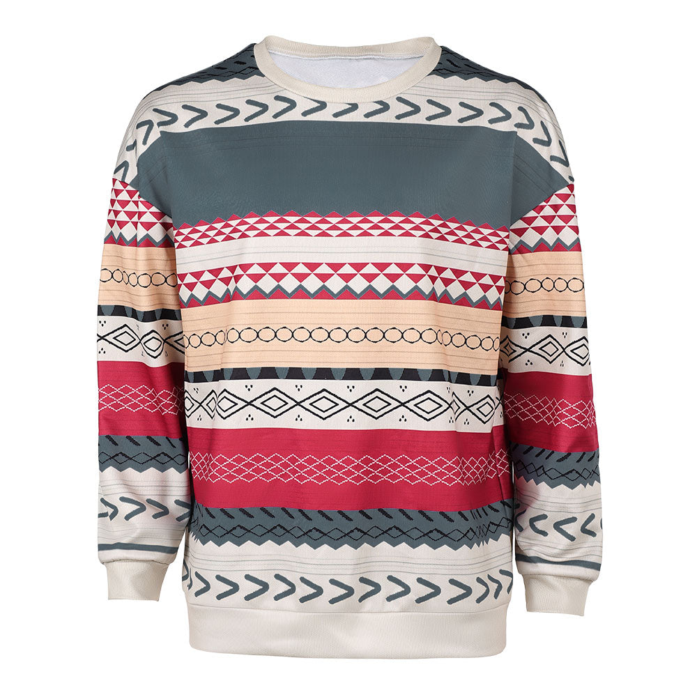 Obsession (2025) Baron Bear Bailey Gray Red Printed Shirt Sweatshirt Outfits Cosplay Costume