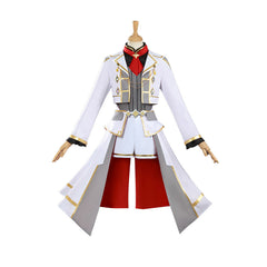 Oguri Cap White Red Set Outfits Cosplay Costume Halloween Carnival Suit