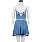 Olivia Rodrigo Good 4 U Cheerleader Blue Skirt Outfits Cosplay Costume