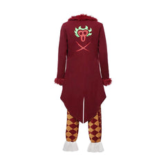 One Piece Bartolomeo Red Yellow Set Outfits Cosplay Costume Halloween Carnival Suit