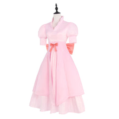 One Piece Charlotte Pudding Pink Dress Outfits Cosplay Costume