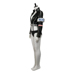 One Piece Egghead Nico Robin Black Jacket Pants Set Outfits Cosplay Costume