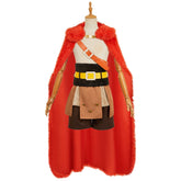 One Piece Elbaph Arc (2026) Luffy Brown Leather Set Outfits Cosplay Costume