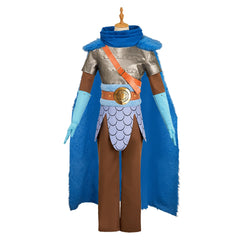 One Piece Elbaph Arc (2026) Sanji Blue Armour Set Outfits Cosplay Costume