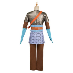 One Piece Elbaph Arc (2026) Sanji Blue Armour Set Outfits Cosplay Costume