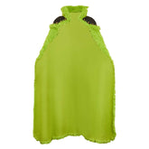 One Piece Elbaph Arc (2026) Zoro Green Plush Cloak Cape Outfits Cosplay Costume