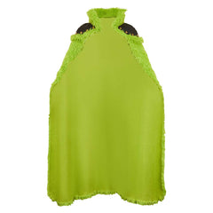 One Piece Elbaph Arc (2026) Zoro Green Plush Cloak Cape Outfits Cosplay Costume