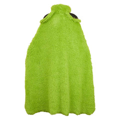 One Piece Elbaph Arc (2026) Zoro Green Plush Cloak Cape Outfits Cosplay Costume