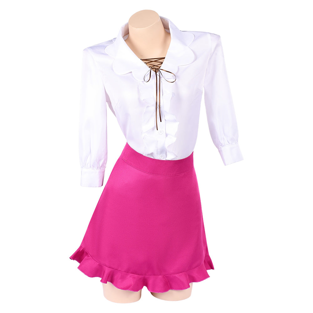 One Piece Heroines (2026) Nami White Shirt Pink Skirt Set Outfits Cosplay Costume