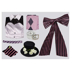 One Piece Heroines (2026) Perona Black White Dress Set Outfits Cosplay Costume