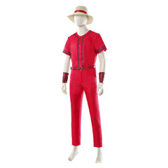 One Piece Live-action 2 (2026) Luffy Red Shirt Set Outfits Cosplay Costume