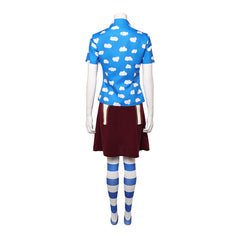 One Piece Live-action 2 (2026) Marianne Miss Goldenweek Blue Red Set Outfits Cosplay Costume