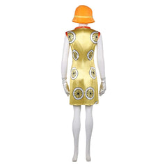 One Piece Live-action 2 (2026) Mikita Miss Valentine Yellow Dress Set Outfits Cosplay Costume