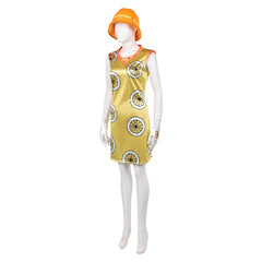 One Piece Live-action 2 (2026) Mikita Miss Valentine Yellow Dress Set Outfits Cosplay Costume