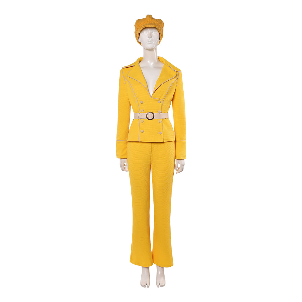 One Piece Live-action 2 (2026) Mikita Miss Valentine Yellow Set Outfits Cosplay Costume
