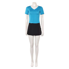 One Piece Live-action 2 (2026) Nami Blue Black Skirt Set Outfits Cosplay Costume