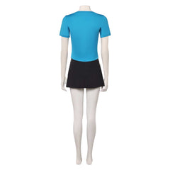 One Piece Live-action 2 (2026) Nami Blue Black Skirt Set Outfits Cosplay Costume
